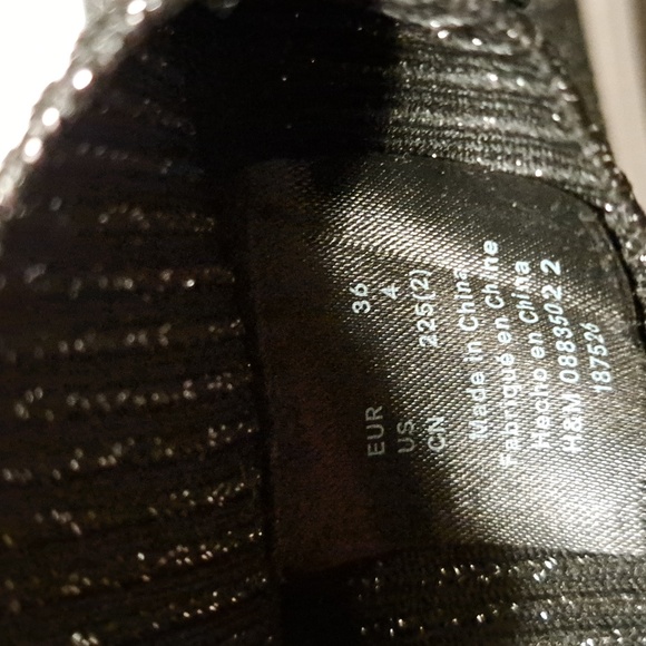 H&M sparkle sock booties - Picture 5 of 6